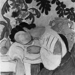 Series of photographs development of The Dream, Henri Matisse, 1940